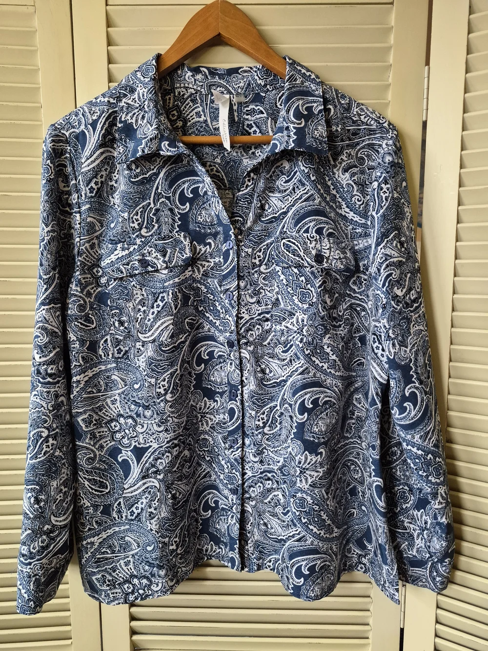 NY Collection Blouse Size Extra Large Petite